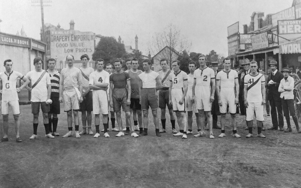 Start Five Mile Race 1913