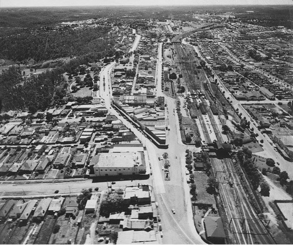 Hornsby aerial photograph, C.1952