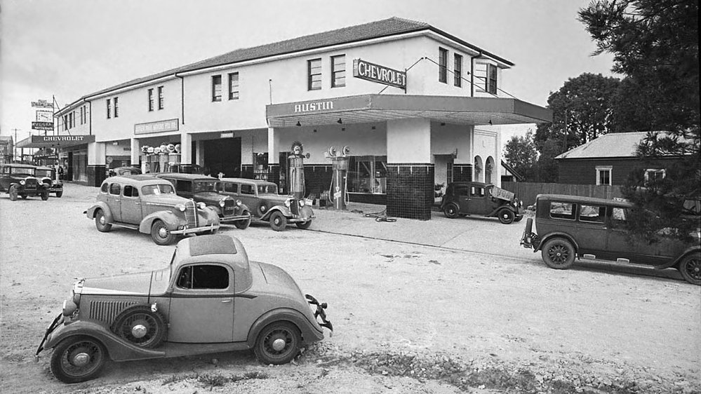 Butler Bros. Motors, Hornsby, 1937
