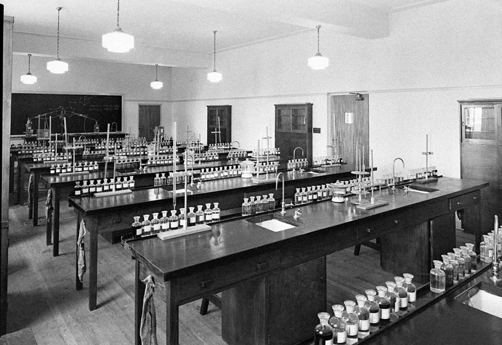 Barker College, Chemistry Laboratory, 1938