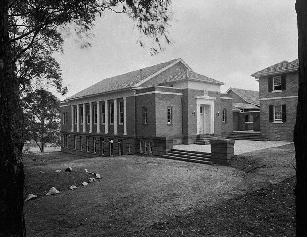 Barker College buildings, 1938