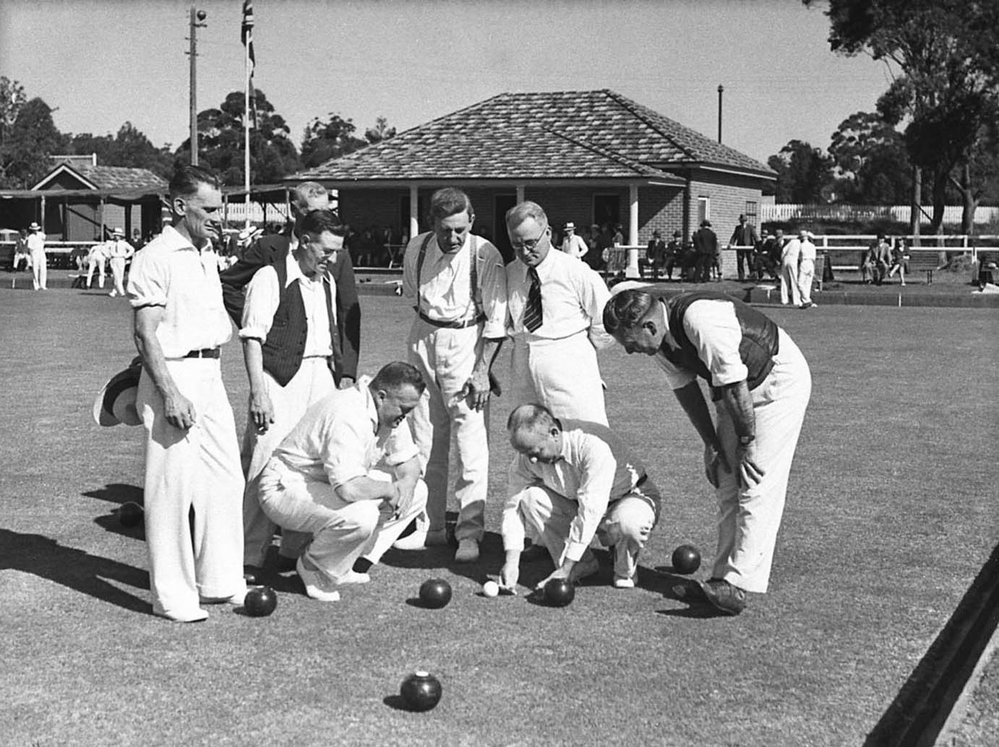 Hornsby Bowling Club, Waitara, 1936