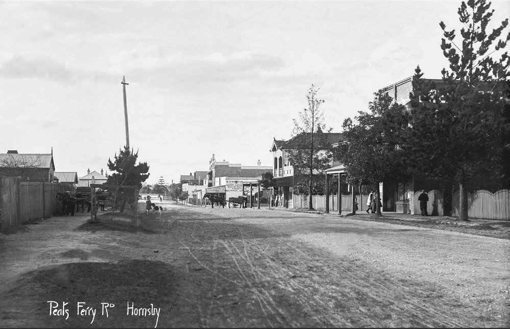 Peats Ferry Road, 1907