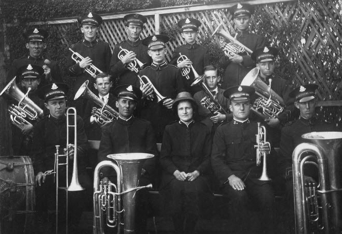 Hornsby Salvation Army Band, 1928