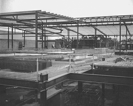 Construction of Hornsby Westfield Shopping Centre, 1961