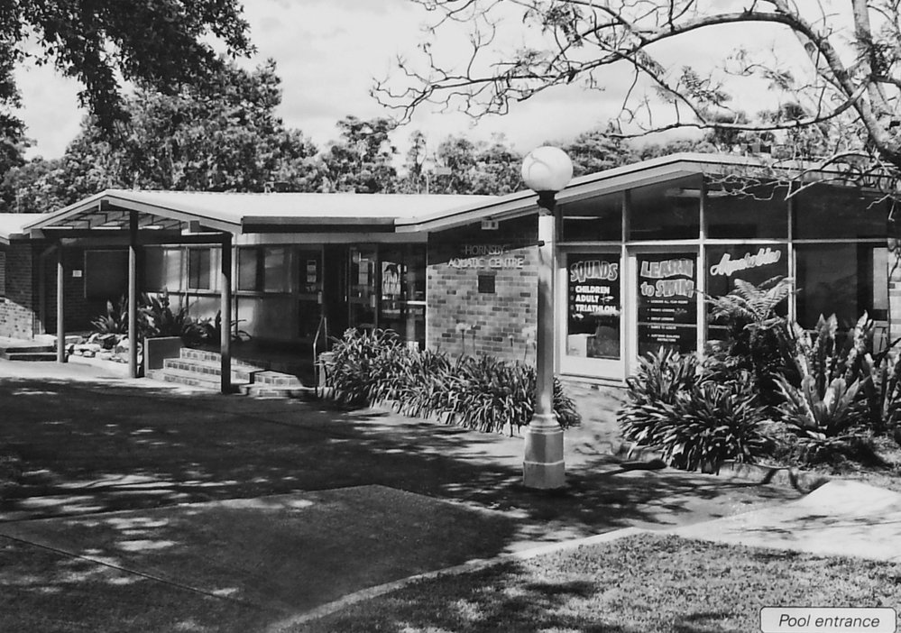 Entrance to former Hornsby Olympic Swimming Pool
