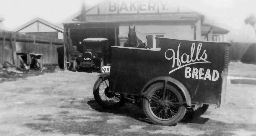 Hall's Bakery, Asquith, 1938