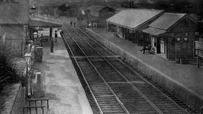 Hornsby Railway Station, 1893