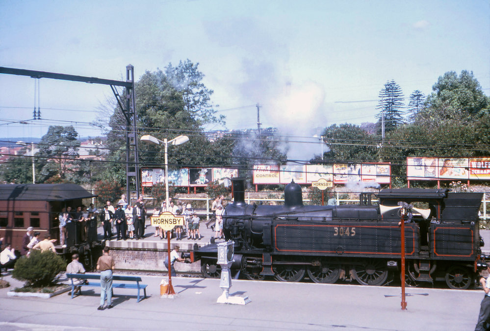 Hornsby Railway Station, 1963