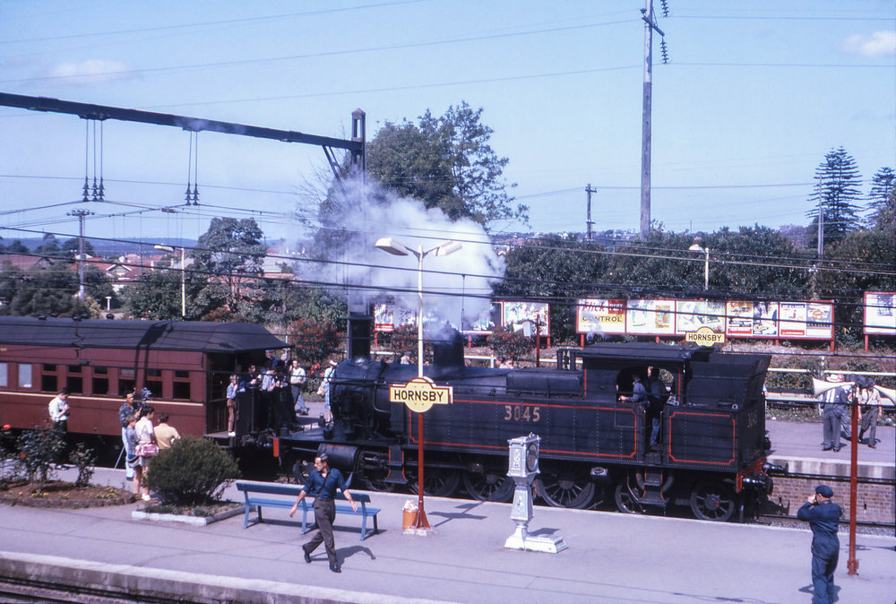 Hornsby Railway Station, 1963