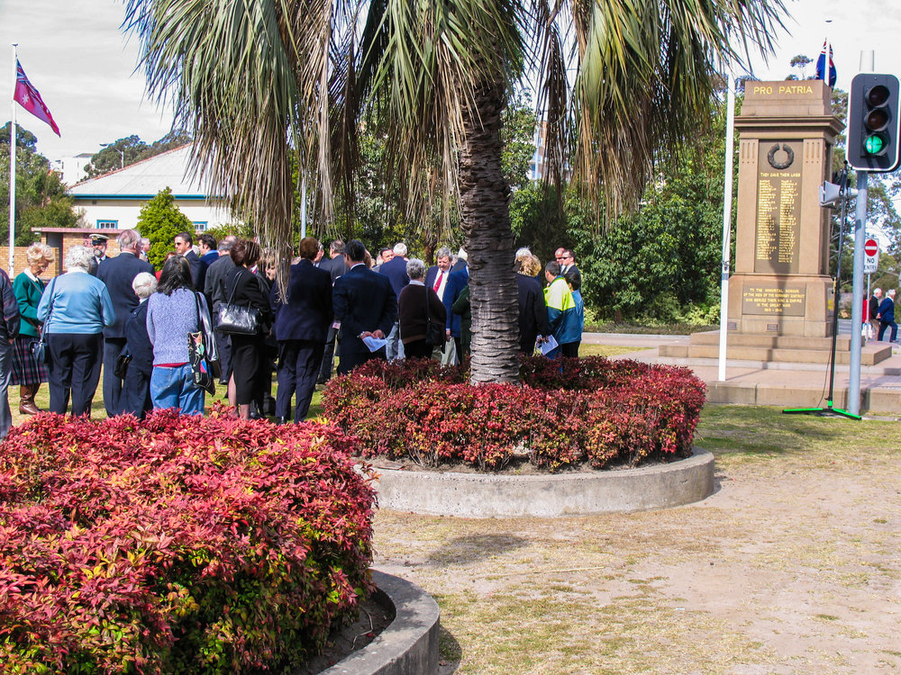 Commemoration of Victory in the Pacific Day, Hornsby War Memorial, 2005