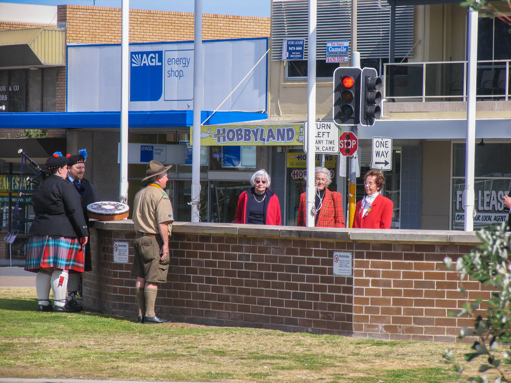 Commemoration of Victory in the Pacific Day at Hornsby War Memorial, 2005