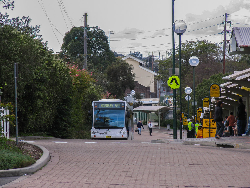 Hornsby Railway Station Bus Interchange, 2006