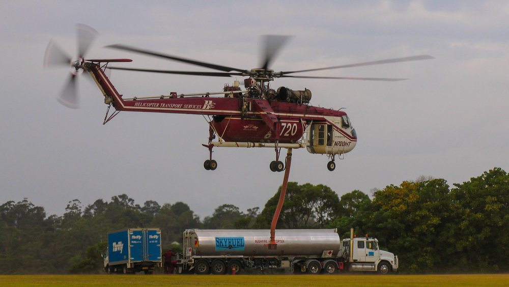 Bushfire Refuelling Activities, Rofe Park, Hornsby Heights, 2007