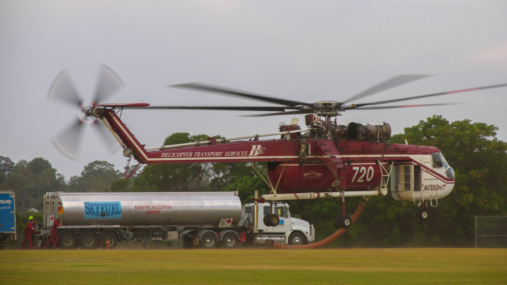 Bushfire Refuelling Activities, Rofe Park, Hornsby Heights, 2007