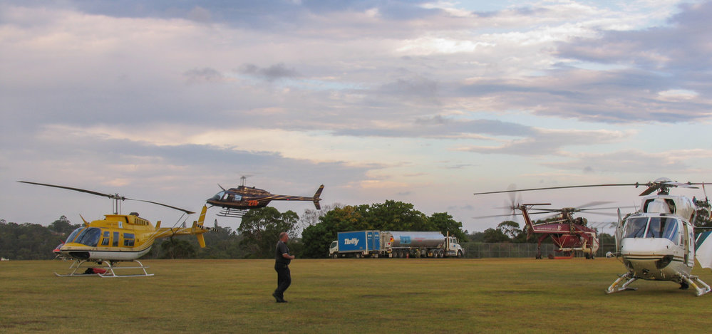 Bushfire Refuelling Activities, Rofe Park, Hornsby Heights, 2007