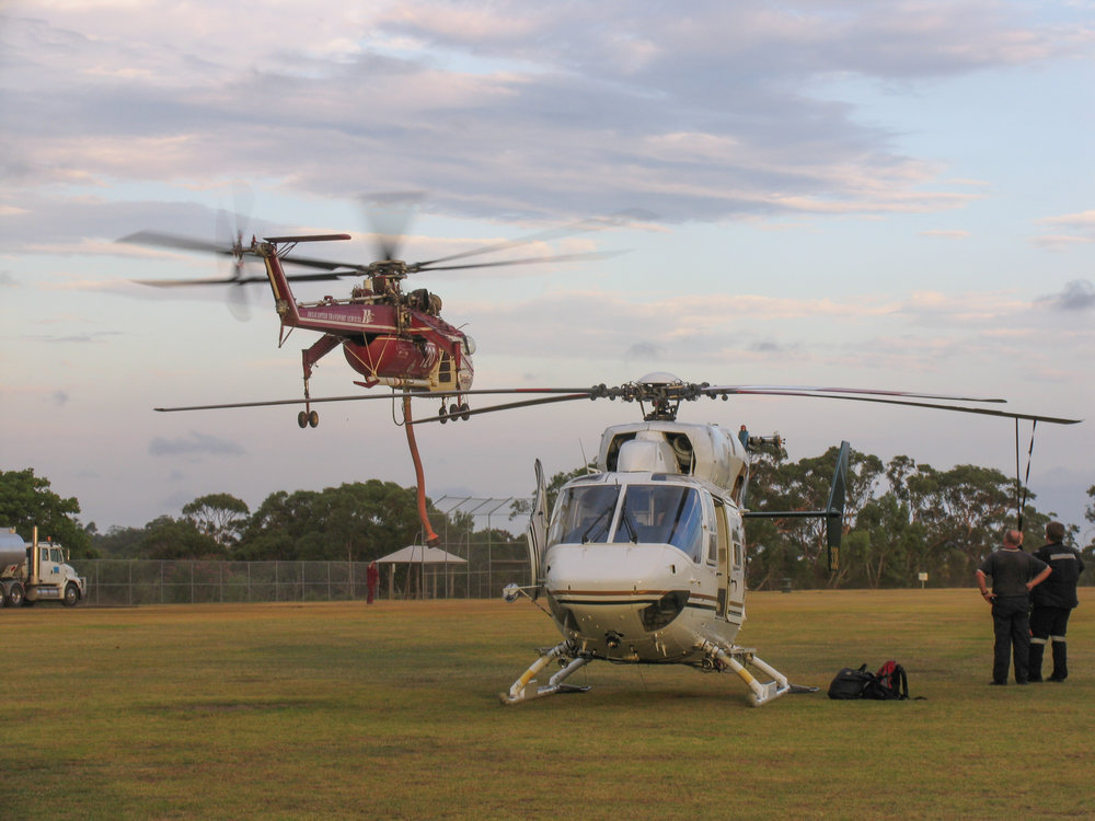 Bushfire Refuelling Activities, Rofe Park, Hornsby Heights, 2007