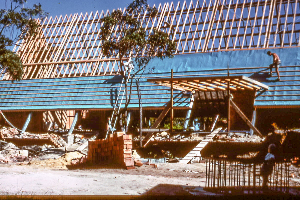 Construction of Hornsby Heights Baptist Church, 1966