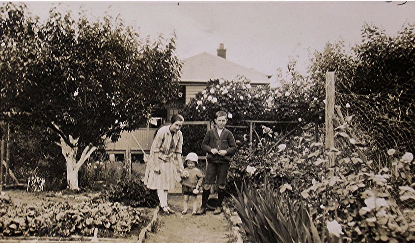 Wood family at home, 248 Pennant Hills Road, Thornleigh