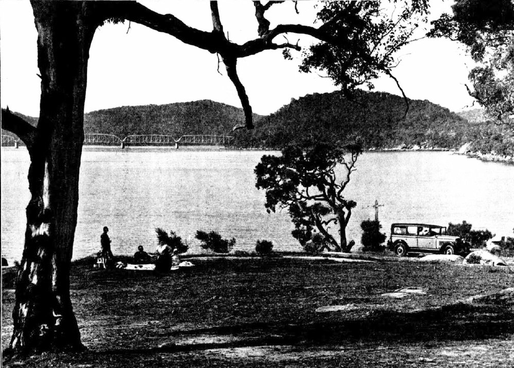 Picnic Reserve, Kangaroo Point, 1930