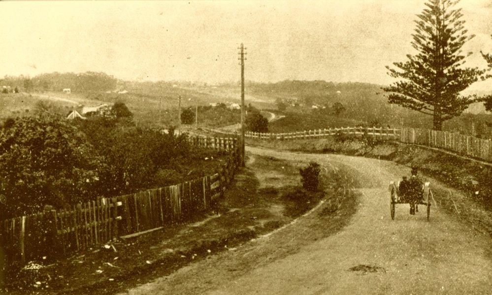 Looking south from Thompsons Corner