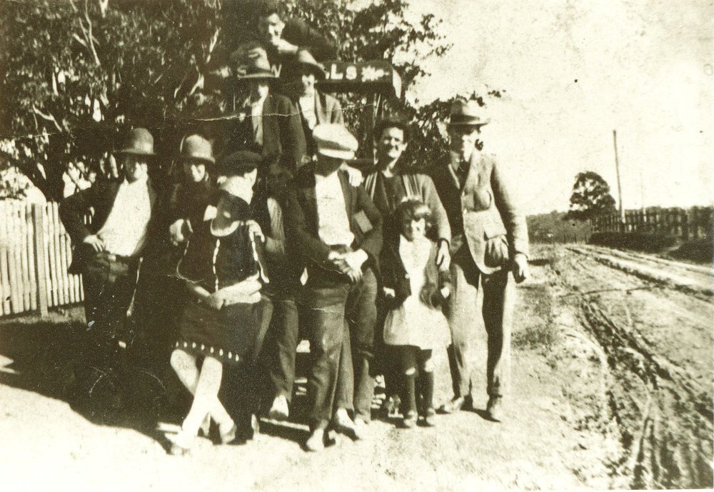 Blissett's sawmill truck, West Pennant Hills