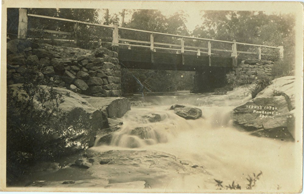 Terry's Creek at Epping.