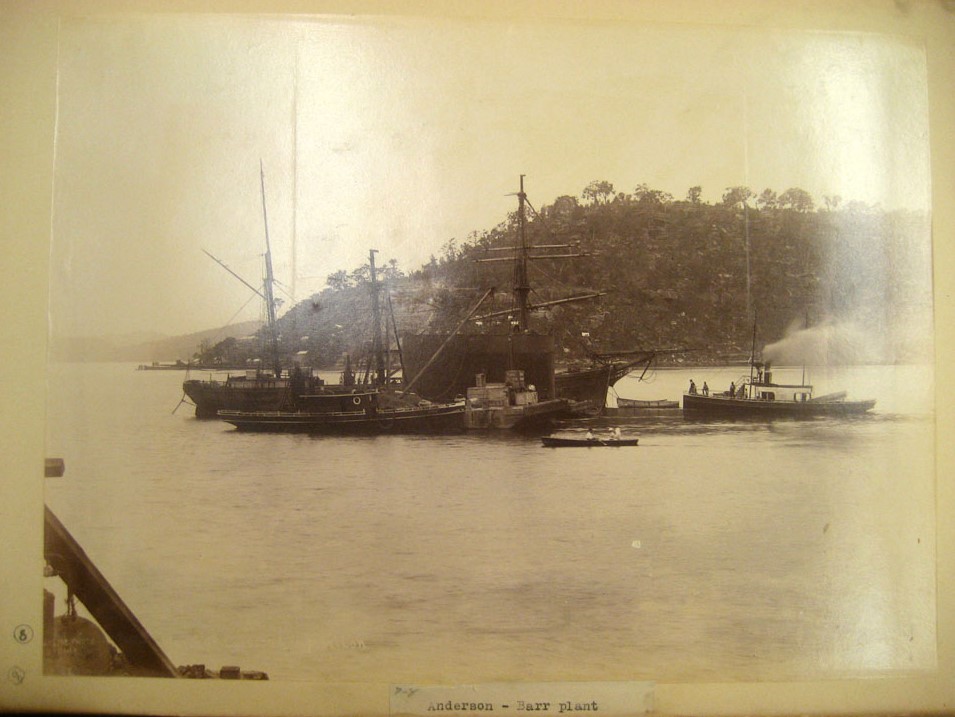 Anderson-Barr plant - First Hawkesbury River Railway Bridge