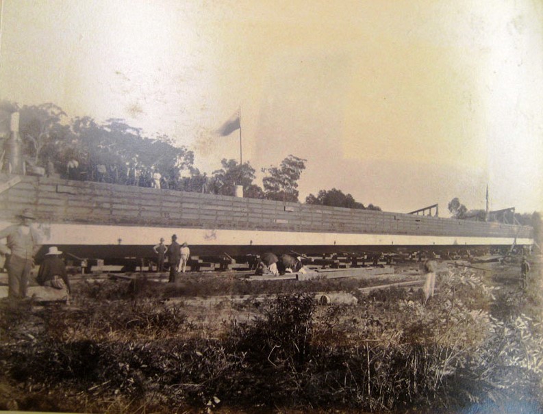 First Hawkesbury River Railway Bridge - Ryland &amp; Morse