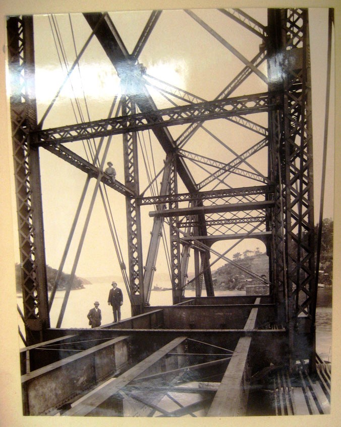 First Hawkesbury River Railway Bridge - Ryland &amp; Morse