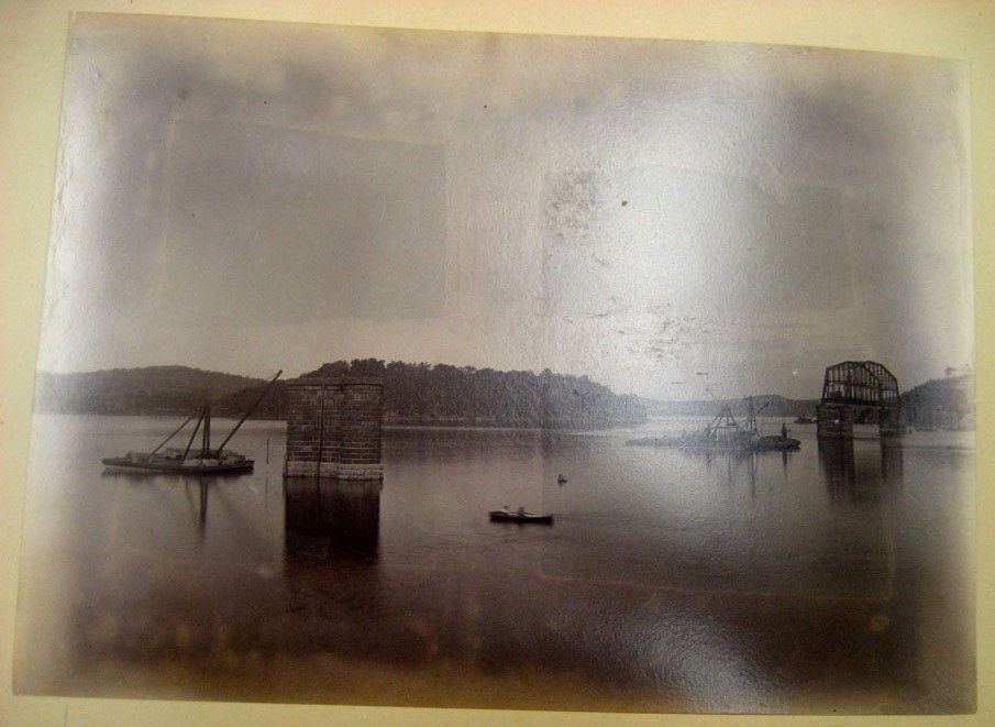 First Hawkesbury River Railway Bridge - Ryland &amp; Morse