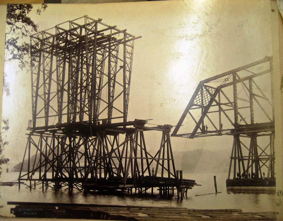 First Hawkesbury River Railway Bridge - Ryland &amp; Morse