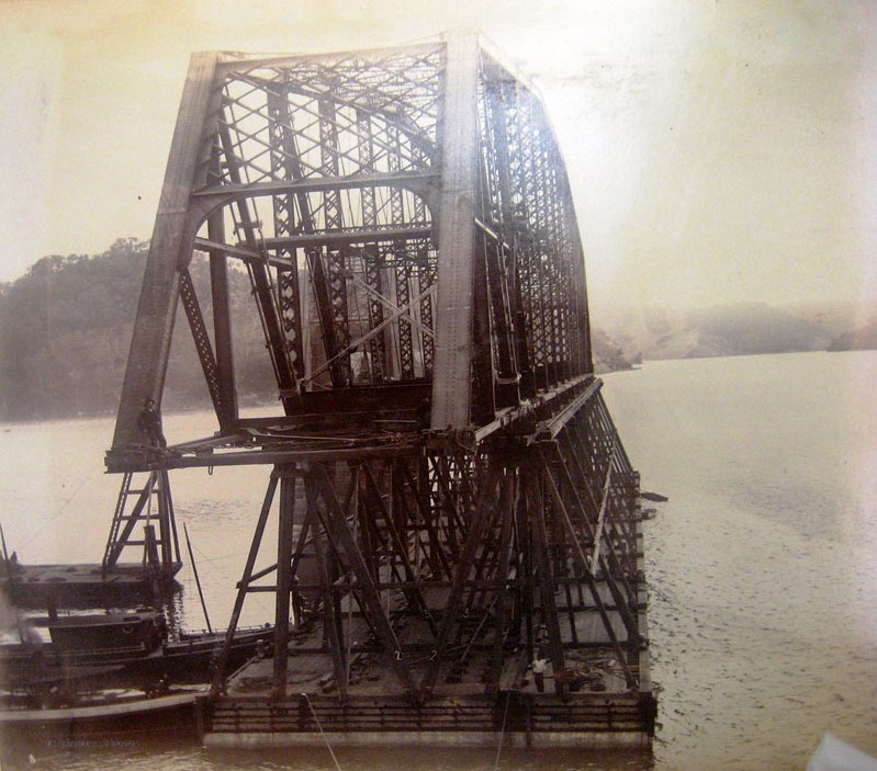 First Hawkesbury River Railway Bridge - Ryland &amp; Morse