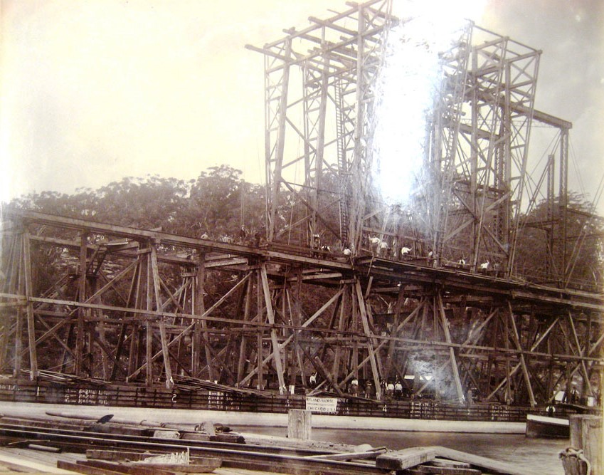 First Hawkesbury River Railway Bridge - Ryland &amp; Morse