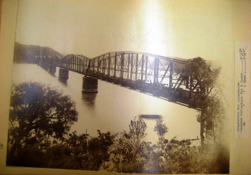 Inspection for acceptance of the First Hawkesbury River Railway Bridge