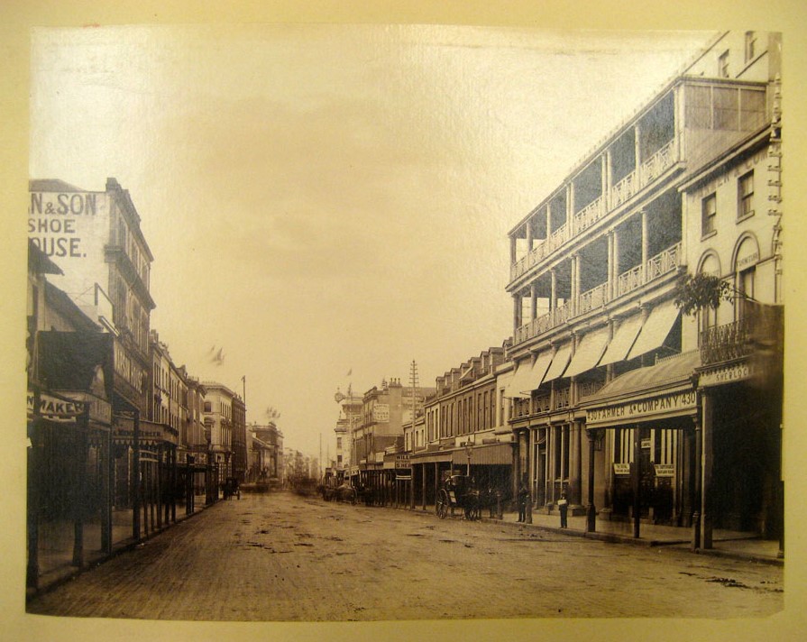 George Street Sydney between Market and Druitt Streets