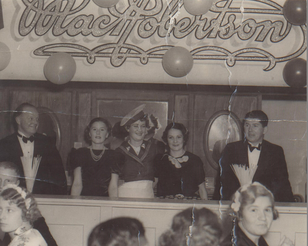 The refreshment bar at the Pacific Cabaret, Hornsby