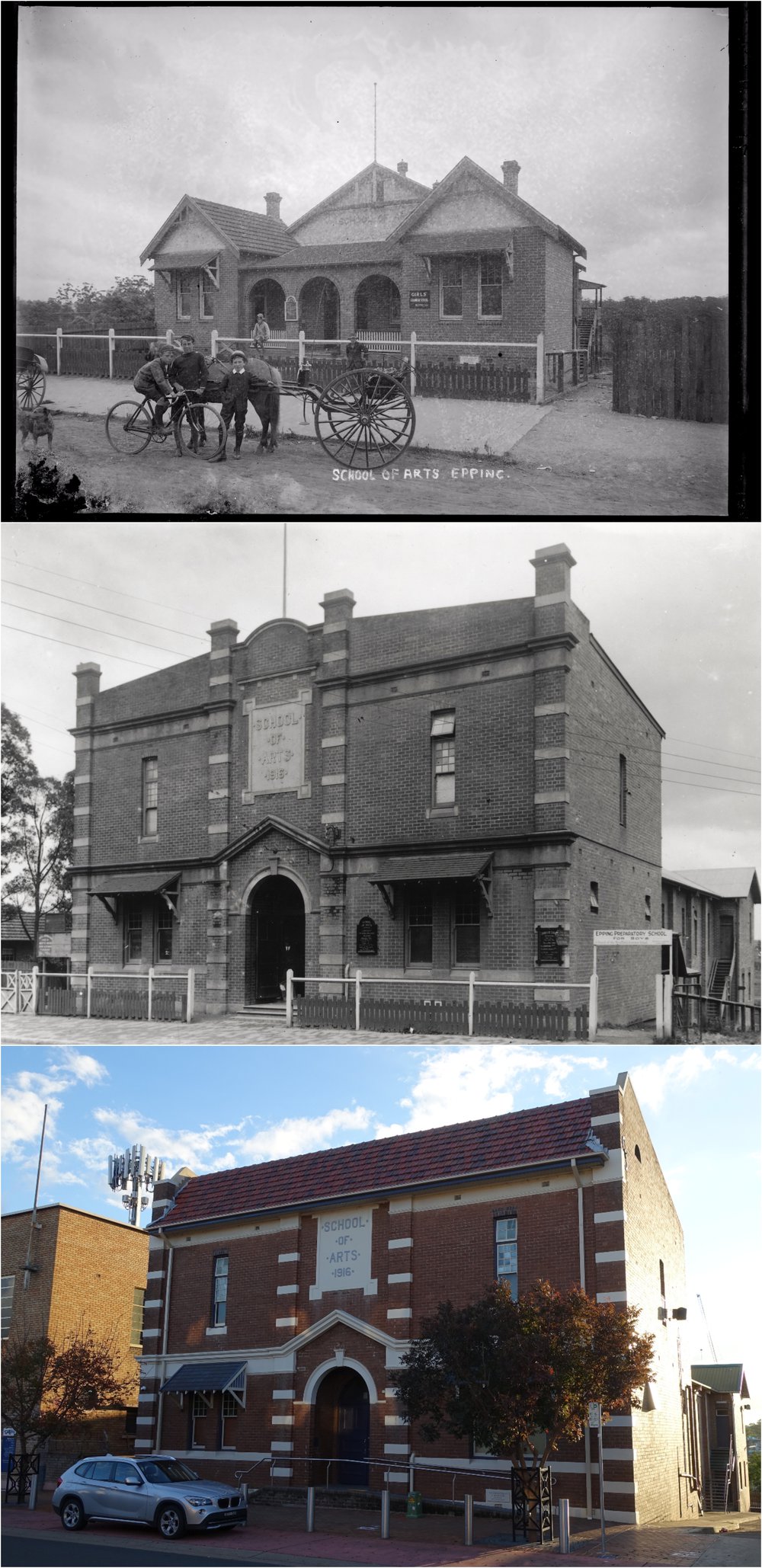Epping School of Arts / Community Centre Then and Now