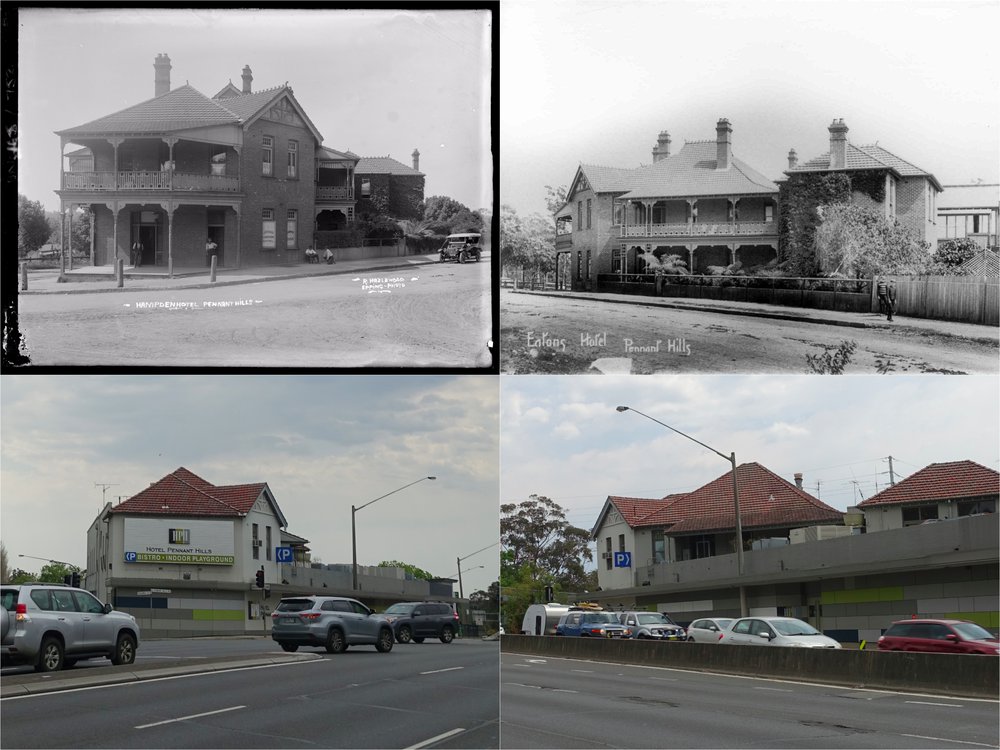 Pennant Hills Hotel Then and Now