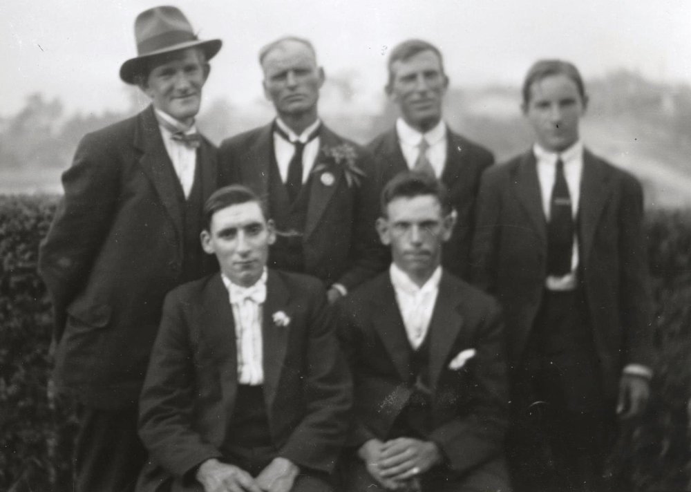 Alfred Sproule on his wedding day