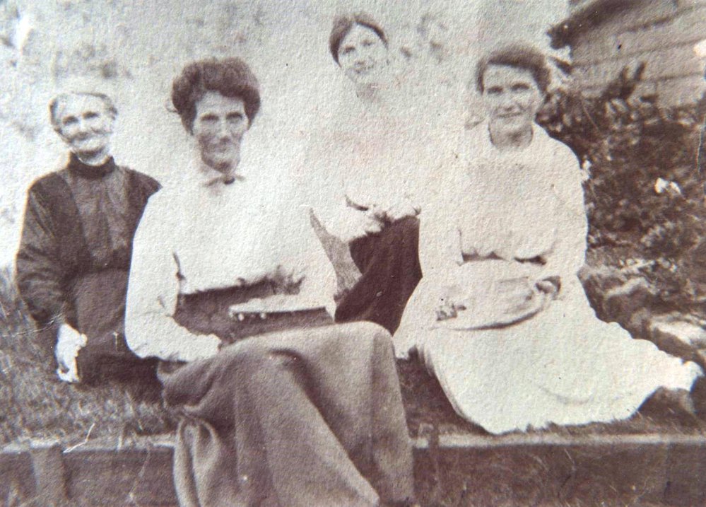 Anne Harrington and her daughters