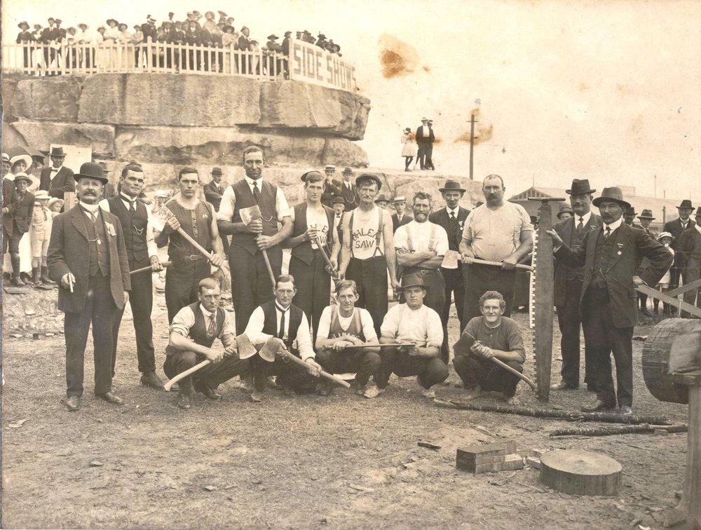 Higgins men at the Royal Agriculture Show