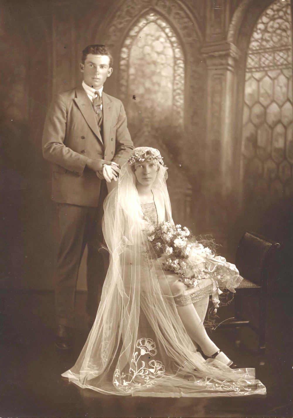 Emily Higgins and Les Cole