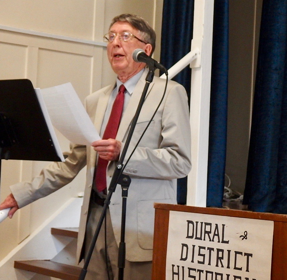 Dr. Ian Jack addressing the Dural &amp; District Historical Society