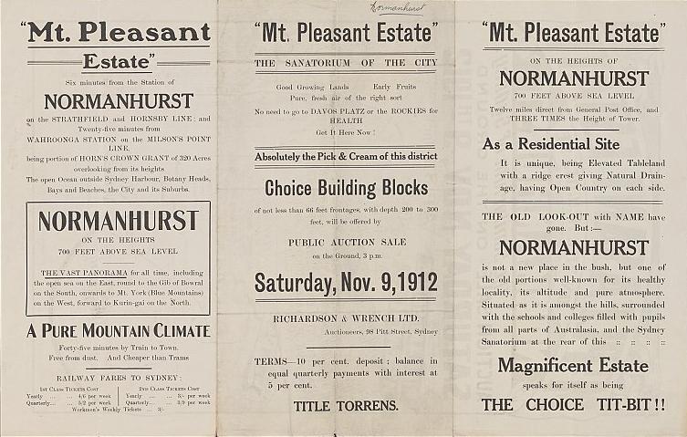 Mt Pleasant Estate -  Normanhurst