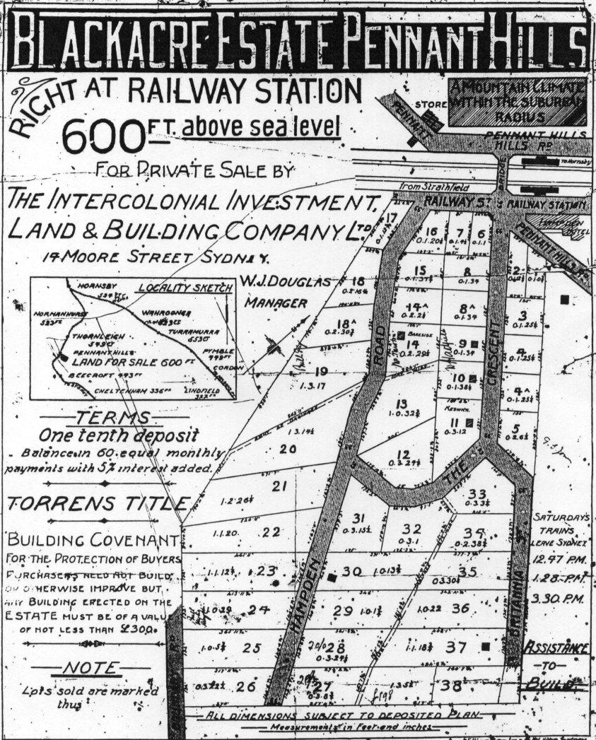 Blackacre Estate -  Pennant Hills