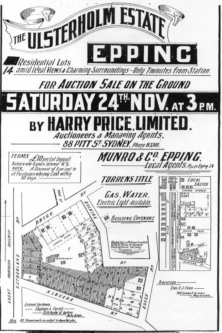 The Ulsterholm Estate - Epping