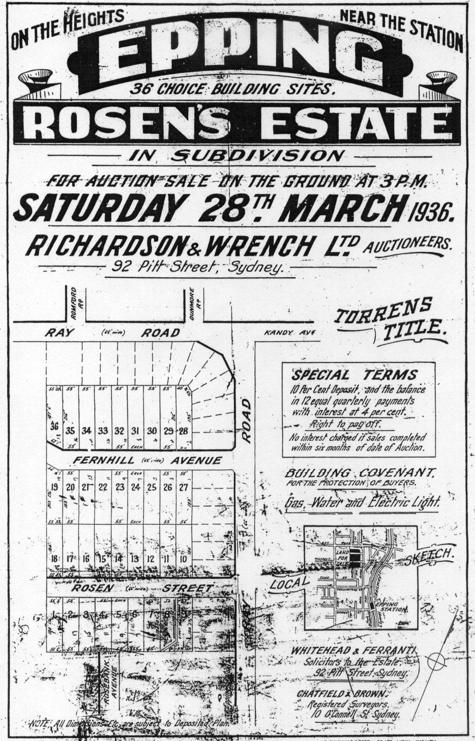 Rosen's Estate -  Epping