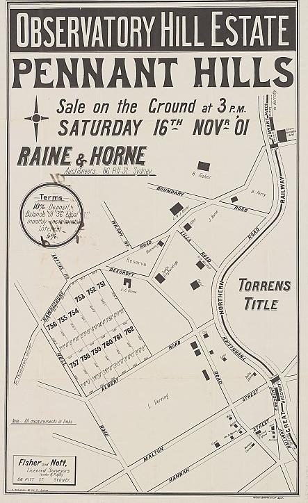 Observatory Hill Estate - Pennant Hills