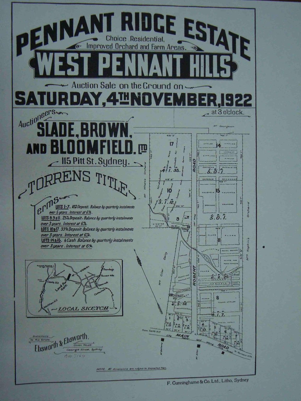 Pennant Ridge Estate - West Pennant Hills 